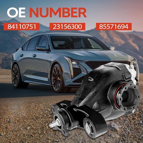 84110751 مجموعة الناقل التفاضلي للمحور الخلفي متوافقة مع كاديلاك Cts 2014-2019، نسبة 3.27 AWD، استبدل OE 23156300، 85571694 in Kuwait