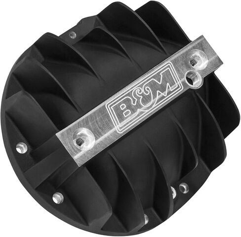 B&M 71506 Hi-Tek Aluminum Differential Cover - Black in Kuwait
