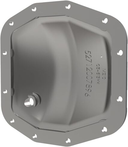aFe POWER Pro Series Front Differential Cover Black w/Machined Fins - #46-71340B - Jeep Wrangler (JL) 18-24/ Gladiator (JT) 20-24 (Dana M210) in Kuwait