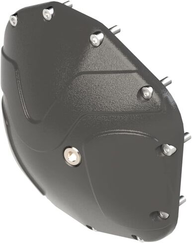 Rear Diff Cover [M220|3rd Gen D44] Rubicon Edition by Metalcloak, Compatible with JL Wrangler and JT Gladiator, Made with Ductile Cast Iron for Pure Protection, Comes Without Coating, Easy Install in Kuwait