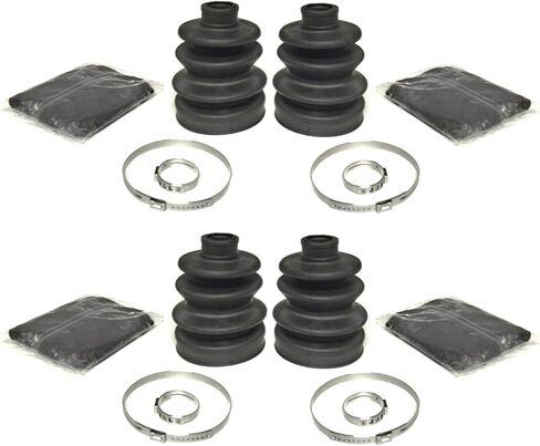 CV Boot Set for Arctic Cat 0436-276 1436-207, Front or Rear, Inner or Outer, Abrasion Resistant, Heavy Duty, Thicker Gauge, Enhanced Rigidity, Quality Grease, Complete Kit, ATVPC in Kuwait