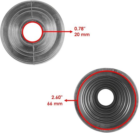 Powersports Replacement Parts for Front Axle Inner Outer CV Boot Kit For Polaris Sportsman 500 2011-2012 Mod-C33C-70951 in Kuwait