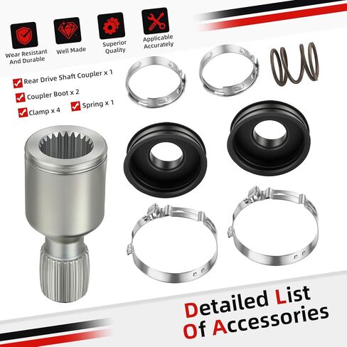 مقرنة عمود الإدارة الخلفي ومجموعات التمهيد لـ Wildcat 1000 X SE LTD 4X(No Trail/Sport/XX) OEM 1402-951 1402-026 2402-134 1423-061 0423-393 in Kuwait