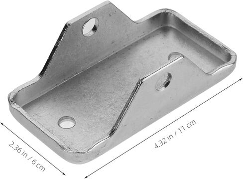 HANABASS Trailer Jack Foot Bracket Stabilizer Set with Base Plate for Rv and Trailer Tongue Jack Foot Pad, Adjustable Support for Camping and Travel in Kuwait