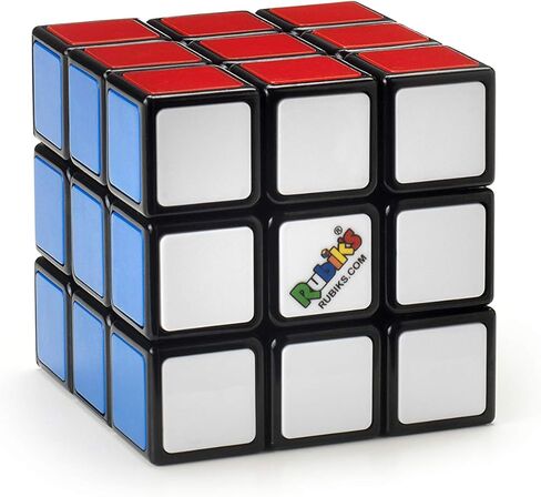 لغز مكعب روبيك 3x3، المنتج الأصلي، يتضمن ملصقات تعديل قابلة للإزالة للتخصيص، لعبة للأطفال من سن 8 سنوات فما فوق in Kuwait