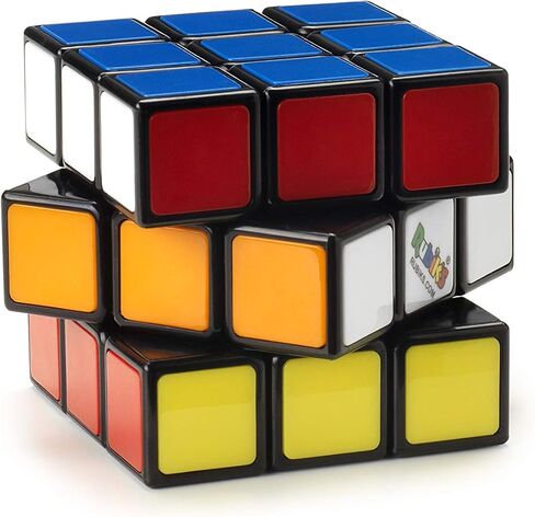 لغز مكعب روبيك 3x3، المنتج الأصلي، يتضمن ملصقات تعديل قابلة للإزالة للتخصيص، لعبة للأطفال من سن 8 سنوات فما فوق in Kuwait