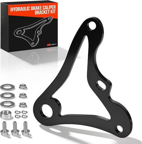 Hydraulic Brake Caliper Bracket Kit for Mini Bike, Compatible with Monster Mega Moto MMB80 MMB105 80cc 105cc, For Coleman RB100 RT100, For FRP GMB100 98cc 99cc Minibike Parts in Kuwait