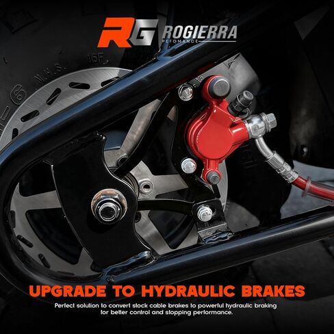Hydraulic Brake Caliper Bracket Kit for Mini Bike, Compatible with Monster Mega Moto MMB80 MMB105 80cc 105cc, For Coleman RB100 RT100, For FRP GMB100 98cc 99cc Minibike Parts in Kuwait