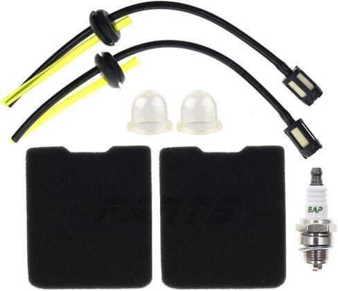 Tune Up Air Filter Fuel Line Primer Kit For Husqvarna 145 155 BT BF 531004430 710670923997 Model_TRD-RST-719 in Kuwait