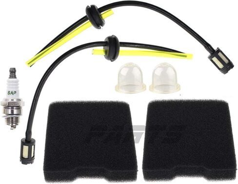 Tune Up Air Filter Fuel Line Primer Kit For Husqvarna 145 155 BT BF 531004430 710670923997 Model_TRD-RST-719 in Kuwait