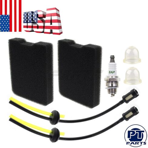 Tune Up Air Filter Fuel Line Primer Kit For Husqvarna 145 155 BT BF 531004430 710670923997 Model_TRD-RST-719 in Kuwait