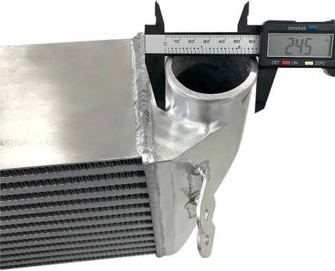 Side Mount Turbo Upgrade Intercooler 2.5" I/O Compatible with VW Golf & Jetta MK4 1.8T Turbo 1999-2004 in Kuwait