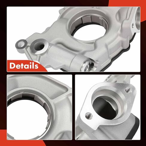 A-Premium High Volume Oil Pump for 5.3L 6.0L 6.2L - Compatible with Chevrolet Silverado 1500, Impala, Tahoe & GMC Sierra 1500 & Buick LaCrosse & Cadillac Escalade & Isuzu & Pontiac & Saab & Hummer in Kuwait