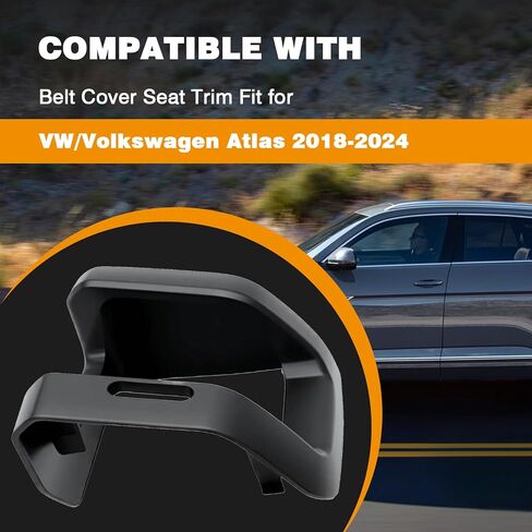 حزام غطاء المقعد متوافق مع VW/Volkswagen Atlas 2018-2024 استبدل 3CN-885-250-C-82V، 3CN885250C82V، 3CN-885-249-C-82V، 3CN885249C82V in Kuwait