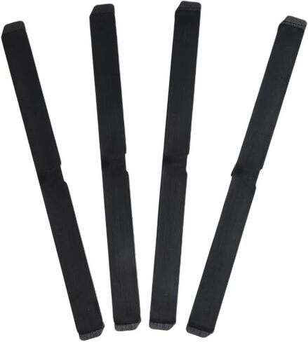 4 Piece Roof Rail Cover for Opel Astra H Black Plastic Fit Front and Rear Direct Replacement for Model 51 87 877/51 87 878 in Kuwait