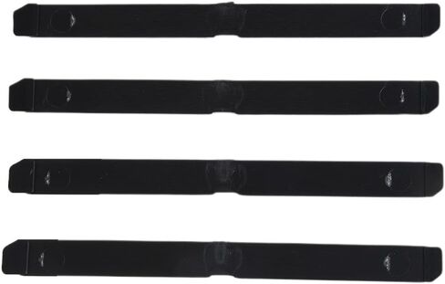 4 Piece Roof Rail Cover for Opel Astra H Black Plastic Fit Front and Rear Direct Replacement for Model 51 87 877/51 87 878 in Kuwait