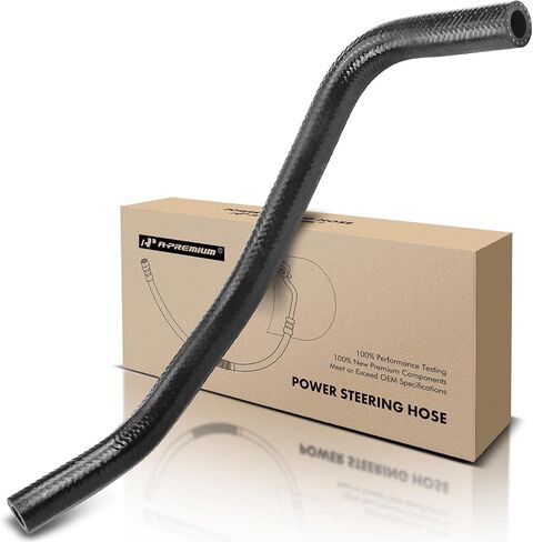 A-Premium Power Steering Return Hose Line Assembly Compatible with Hyundai Elantra 1996-1999 1.8L, Tiburon 1997-1999 1.8L, Cooler To Reservoir in Kuwait