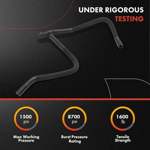 A-Premium Power Steering Hose Return Hose Line Assembly Compatible with Audi Q7 2007-2010 3.6L, Q7 2011-2015 3.0L, Gear/Rack Pinion To Reservoir in Kuwait