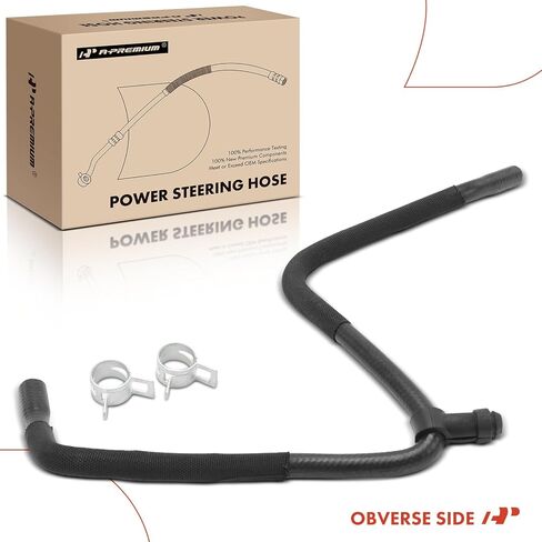 A-Premium Power Steering Hose Return Hose Line Assembly Compatible with Audi Q7 2007-2010 3.6L, Q7 2011-2015 3.0L, Gear/Rack Pinion To Reservoir in Kuwait