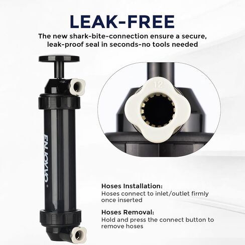 Siphon Pump for Gasoline - Manual Fluid Transfer Pump with Shark-Bite Lock-on Connector, High Flow 3 Gal/Min Hand Fuel Pump for Gas Diesel Oil, Transparent Body + Air Inflator for Balls Swim Rings in Kuwait