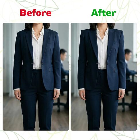 2 Pairs Washable Shoulder Pads for Women and Men, Soft Thin Set-in Sewing Sponge Pads, Shoulder Enhancer for Suit Blazer Coat Jacket Dress in Kuwait