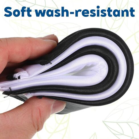 2 Pairs Washable Shoulder Pads for Women and Men, Soft Thin Set-in Sewing Sponge Pads, Shoulder Enhancer for Suit Blazer Coat Jacket Dress in Kuwait