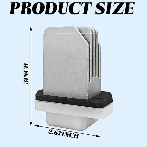 27761-4BA0A Blower Motor Resistor for Nissan & Infiniti, HVAC Blower Control Module Compatible with Nissan Rogue Pathfinder Sentra Maxima Titan NV1500 NV2500 NV3500 G20 I30 JX35 Q45 QX4 QX60 in Kuwait