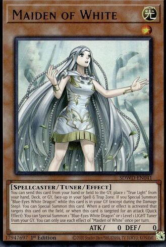 Maiden of White - SDWD-EN041 - Ultra Rare - 1st Edition in Kuwait