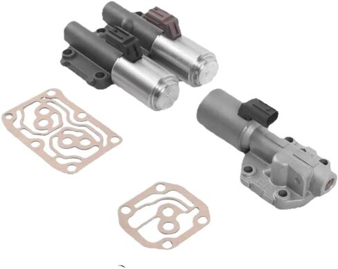 Transmission Solenoid Pair 28260-PRP-014 28250-RPC-003 Compatible With Accord 2003 2004 2005 2006 2007 2008 2009 2010 2011 2012 in Kuwait