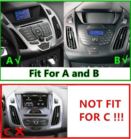 ستيريو سيارة Android 13.0 Double Din لسيارة Ford Transit Connect 2014-2018 9 بوصة HD تعمل باللمس مستقبل صوت السيارة مع نظام تحديد المواقع والملاحة بلوتوث وحدة الرأس تدعم الكاميرا الاحتياطية in Kuwait