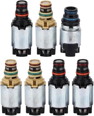 مجموعة صمامات الملف اللولبي 6T40 متوافقة مع ناقل الحركة الأوتوماتيكي بويك 6AT 6T30/6T45 صمام الملف اللولبي مجموعة من 7 قطع in Kuwait