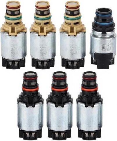 مجموعة صمامات الملف اللولبي 6T40 متوافقة مع ناقل الحركة الأوتوماتيكي بويك 6AT 6T30/6T45 صمام الملف اللولبي مجموعة من 7 قطع in Kuwait
