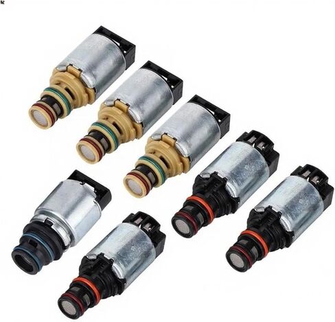 مجموعة صمامات الملف اللولبي 6T40 متوافقة مع ناقل الحركة الأوتوماتيكي بويك 6AT 6T30/6T45 صمام الملف اللولبي مجموعة من 7 قطع in Kuwait