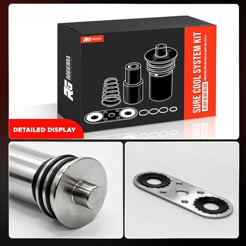 6L80 6L90 8L90 Sure Cool System Kit STL010 With Bypass Gasket Compatible with GM Cadillac Chevy GMC (2014+), Replaces 8L90 8L80 8L90E 10L90 Thermostat Bypass Kit Enhances Transmission Cooling in Kuwait