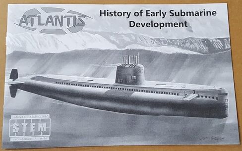 مجموعة نماذج بلاستيكية للعبة والهوايات من اتلانتيس، SSN 571 Nautilus Submarine in Kuwait