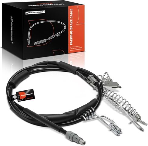A-Premium Rear Passenger Side Parking Brake Cable Assembly Compatible with Ford Models: F-250 F-350 Super Duty 2011-2016, F-450 Super Duty 2011-2014/2016, E-350 Super Duty 2015 in Kuwait