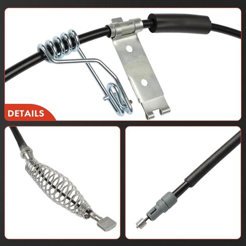 A-Premium Rear Passenger Side Parking Brake Cable Assembly Compatible with Ford Models: F-250 F-350 Super Duty 2011-2016, F-450 Super Duty 2011-2014/2016, E-350 Super Duty 2015 in Kuwait