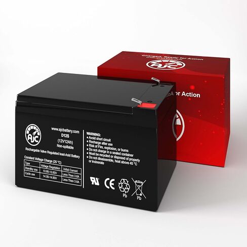 AJC Battery Compatible with Kid Trax Marvel Captain America Dune Buggy KT1312 12V 12Ah Ride-On Toy Battery in Kuwait