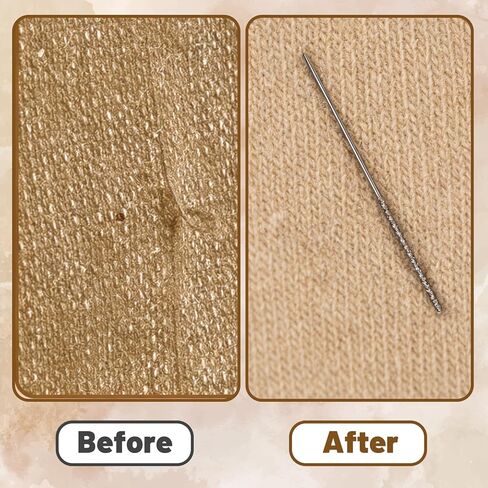 30Pcs Snag Nab It,0.03 x 2.36 in Snag Nab It Tool Needlepoint,Snags Repair Needle with Case, Woven and Knits Sewing Stitching Needles Tools for Knitwear, Woven Fabric, Clothing in Kuwait