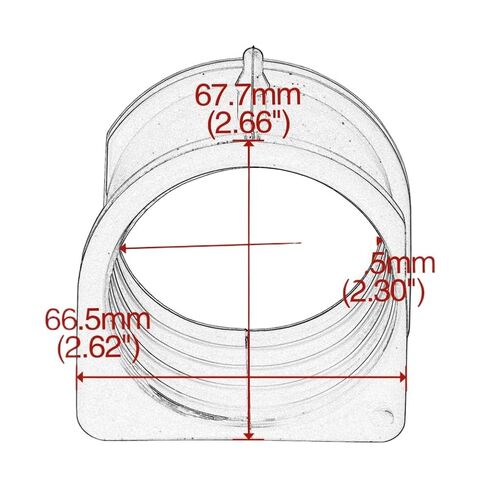 Steering Gear Mounting Bushing Compatible with Colorado 2006 2007 2008 2009 2010 2011 2012 H3 H3T 2006 2007 2008 2009 2010 in Kuwait