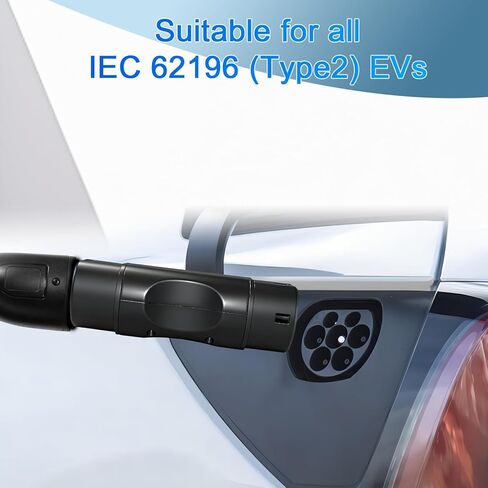 GBT إلى TYPE2 محول التيار المتناوب 32A 3 المرحلة مركبة كهربية محول الشحن GB/T إلى IEC62196 EV محول الشحن in Kuwait