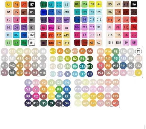 216 Colors 108,000 pcs Perler Beads & Fuse Beads, Pre-Sorted Bulk Set with Storage Cases, 2.6mm Mini Beads for Pixel Art, Keychains, Crafts & Gifts in Kuwait