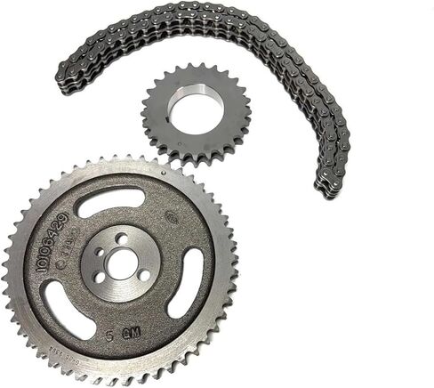 Cloyes Double Roller Timing Chain Set Compatible with Chevy GMC 396, 402, 427, 454 Big Block Engines, Includes Crankshaft Gear, Camshaft Gear in Kuwait