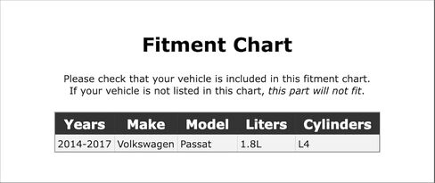 Turbocharger Mounting Kit Compatible With Volkswagen Passat 1.8L L4 2014 2015 2016 2017 PC-149640 in Kuwait