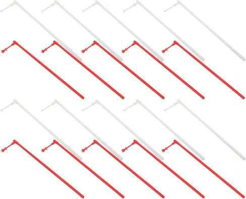 GANAZONO Plastic Pinwheel Pole Accessories 20 Pack Solid Windmill Rods 10.83 Inch DIY Sticks for Garden and Lawn Decoration in Kuwait