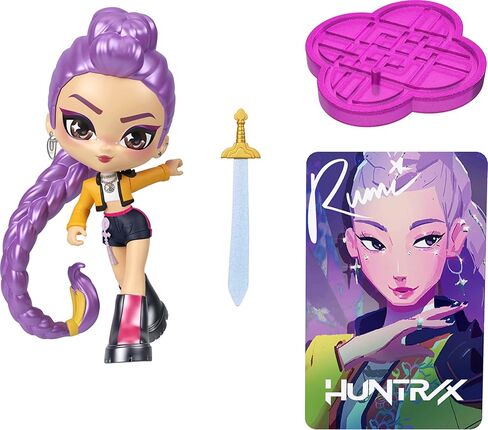 Mattel Kpop Demon Hunters Figure with Accessory & Card, 3.5-inch Toy Collectible of Fan-Favorite Character from the Movie (Styles May Vary) in Kuwait