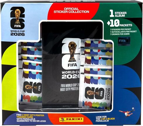 صندوق حصري لملصق كأس العالم لكرة القدم 2026 من بانيني in Kuwait