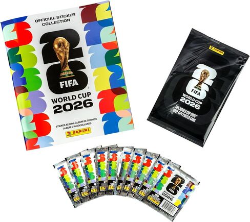 صندوق حصري لملصق كأس العالم لكرة القدم 2026 من بانيني in Kuwait