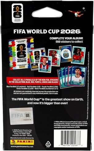 2026 Panini FIFA World Cup Soccer Hanger Box in Kuwait