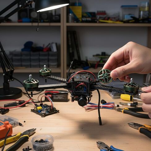 2004 2500KV Outrunner Brushless Motor *4PCS Compatible with Drones, RC Airplanes, and RC Boats, FPV in Kuwait
